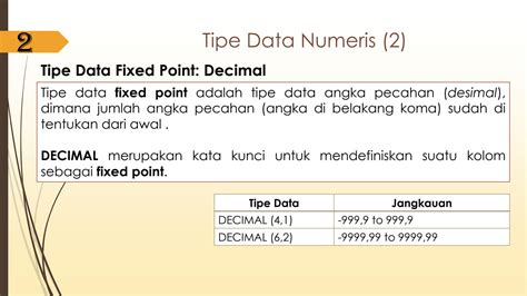 Solution Tipe Data Struktur Tabel Constrain Studypool