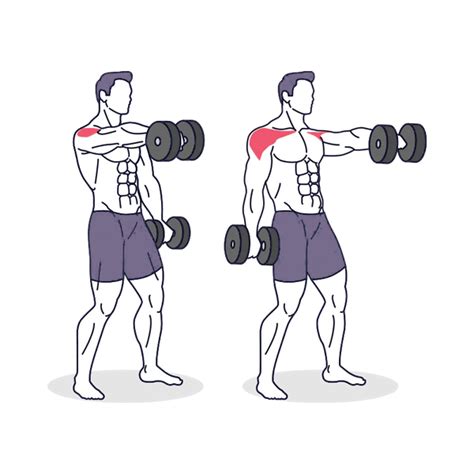 Start Position Keep A Dumbbell On Both Hands Keeping Your Elbows Bent