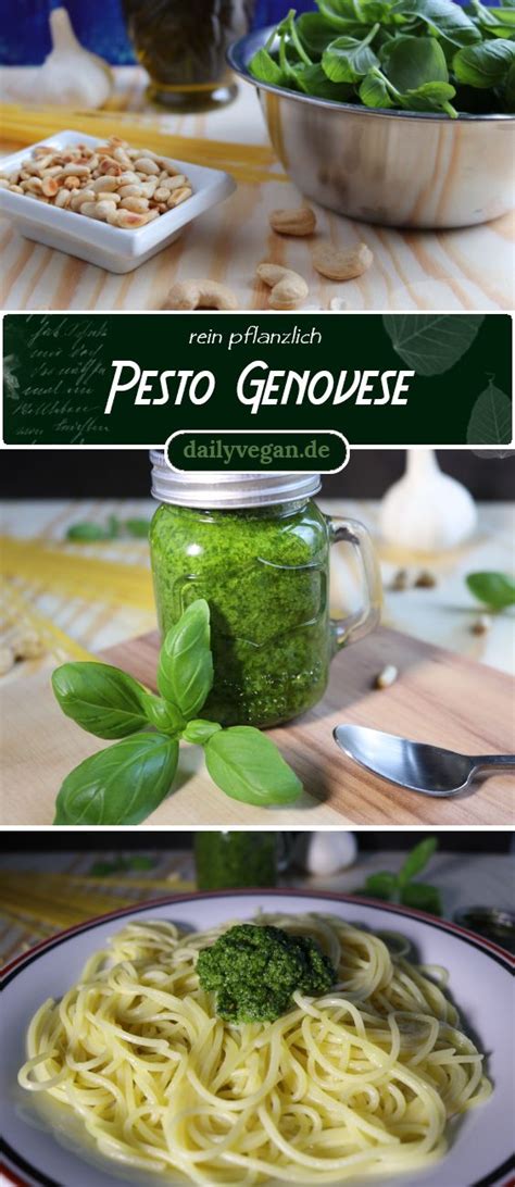 Spaghetti Mit Pesto Genovese Einfach Und Schnell Dailyvegan