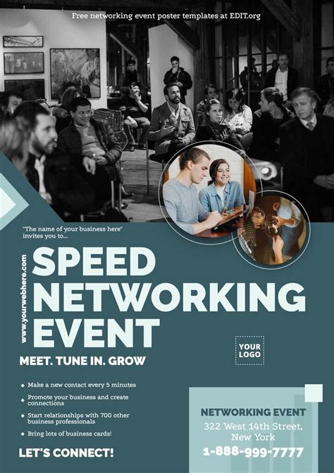 Free Networking Event Flyer Templates