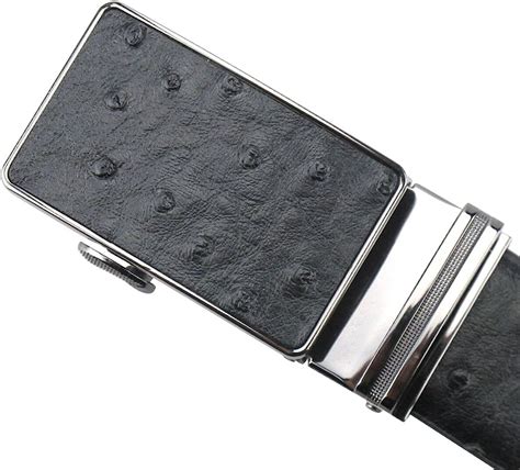 休日限定 ママズマートKGEZW Mens Belt Genuine Leather Ratchet Belts For Men