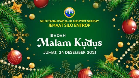 Gki Silo Entrop Ibadah Malam Kudus Jumat Desember Youtube