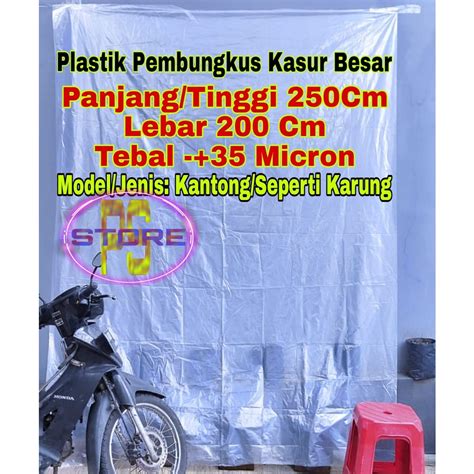 Jual Plastik Pe Cm Plastik X Cm Plastik Bening