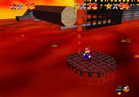 Lethal Lava Land Stars Super Mario 64 Walkthrough