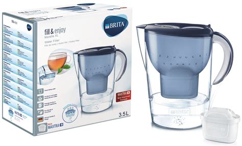 Brita Marella Xl Mx Plus Niebieski Dzbanek Filtruj Cy Niskie Ceny I