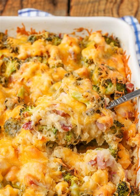 Ham Potato Broccoli Casserole - Vegetable Recipes