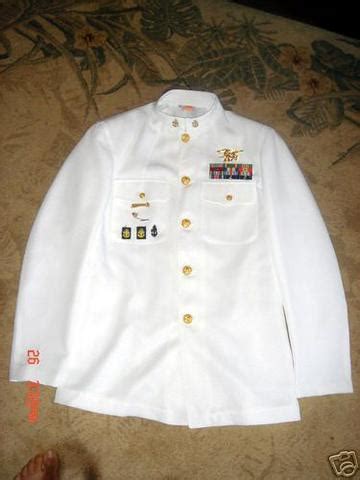 Us Navy Seal Chief Petty Officer Dress White Choker Set