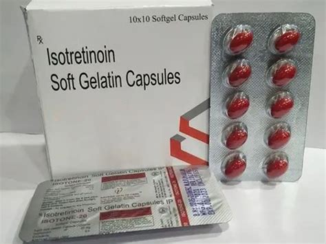 Isotretinoin Soft Gelatin Capsules Manufacture And Exporter In India