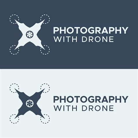 Premium Vector Drone Photography Logo Design Template For Drone