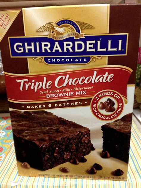 G for Ghirardelli Brownies With Extras - Sisters, What!