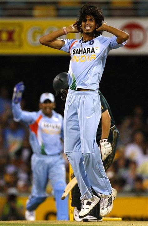 An Ecstatic Ishant Sharma Celebrates The Wicket Of James Hopes