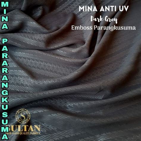 Jual ANEKA WARNA KAIN ABAYA SULTAN MINA ANTI UV EMBOSS MOTIF