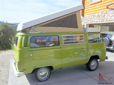 1979 VW Volkswagen Westfalia Camper Van RESTORED Groovy Green