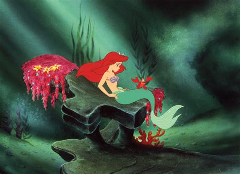 The Little Mermaid Under The Sea - Under The Sea Cartoon Little Mermaid ...