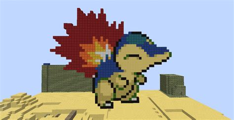 Cyndaquil Pokemon Minecraft Map