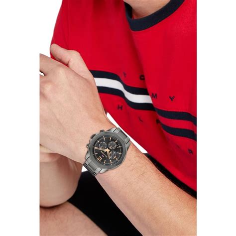 Reloj Tommy Hilfiger Lars Hombre Gris Multifunción 1792061