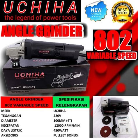 Jual Mesin Gerinda UCHIHA Japan Grinder Gurinda Poles Model BOS Untuk