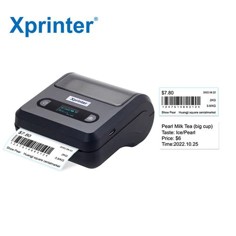 Xprinter Xp P B High Speed Mm Bluetooth Small Portable Mini Mobile