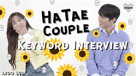 INDO SUB Ahn Hyo Seop Kim Se Jeong Keyword Interview YouTube