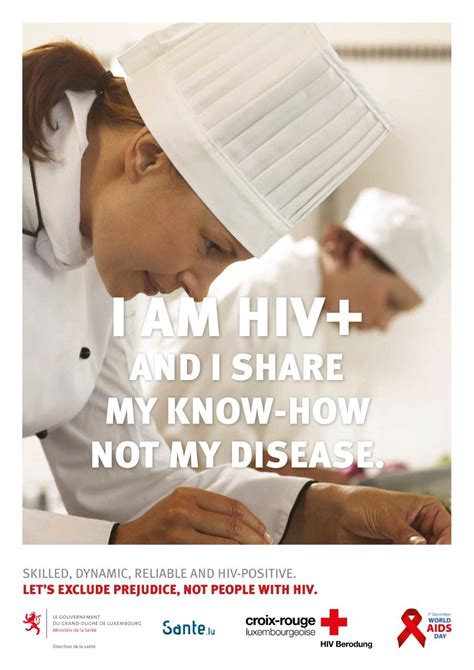 Poster I Am HIV And I Share My Know How Not My Disease