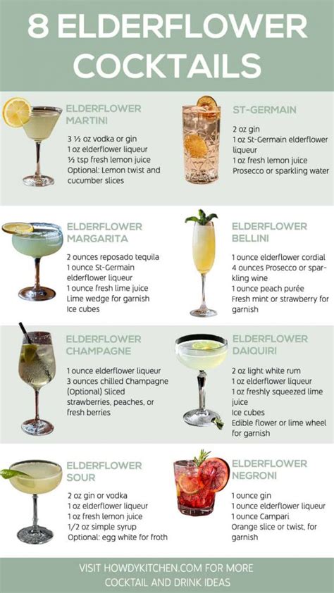 15 Best Elderflower Cocktails HowdyKitchen