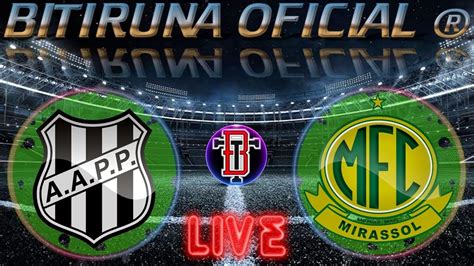 Ao Vivo Ponte Preta X Mirassol Campeonato Brasileiro S Rie B