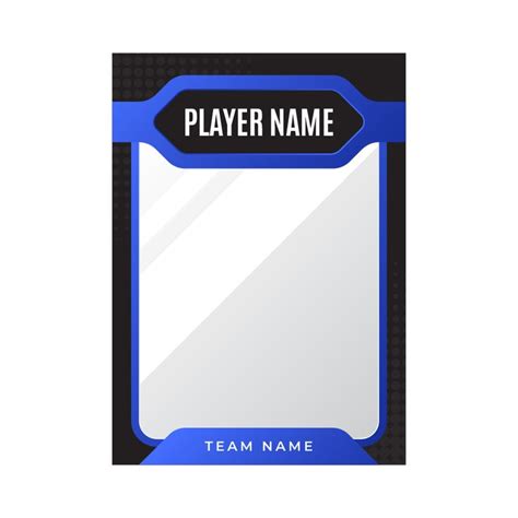 Free Editable Trading Card Template Trading Card Template Card