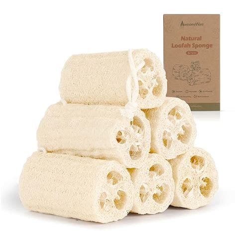 Shower Loofah Exfoliating Luffa Bath Sponge No Bleaching