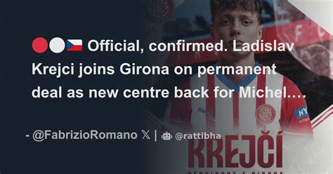 Official Confirmed Ladislav Krejci Joins Girona On Permanent