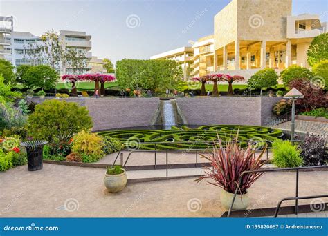 June 8, 2018 Los Angeles / CA / USA - Robert Irwin`s Central Garden at ...