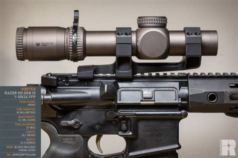 Review: Vortex Razor HD Gen III 1-10x24 FFP | RECOIL