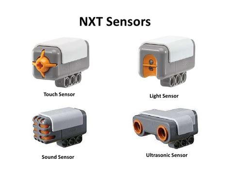 Cuáles son los sensores de un robot