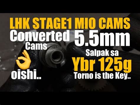 Ybr Camshaft Upgrade Mio Lhk Stage Mm Ybr Converted