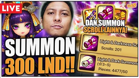 300 LND SCROLL Summoners War Sky Arena Sw Rta YouTube