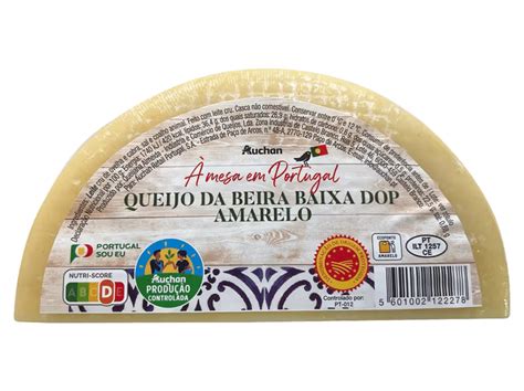 Queijo Amarelo Da Beira Baixa Auchan À Mesa Em Portugal Cultivamos O