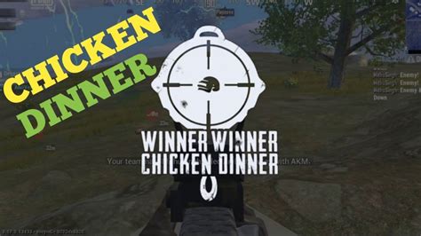 Pubg Mobile Rushing With Enemies Winner Winner Chicken Dinner