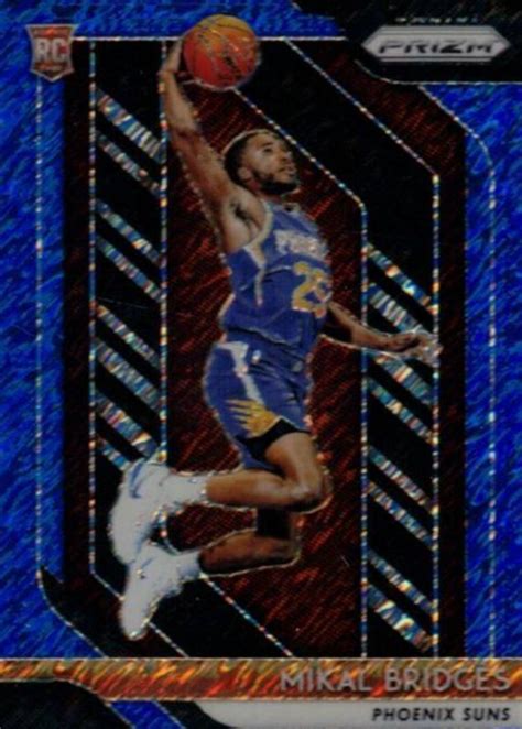 Mikal Bridges Prizm Fotl Blue Shimmer Price Guide Sports