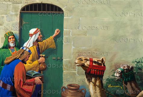 Wise Men Knock At Door Goodsalt