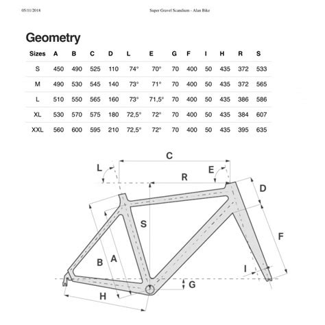 Gravel Bike Alan Super Gravel Scandium Design Ngs With Shimano Grx