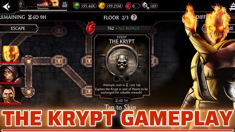 The Elder Krypt Floor 3 3 Gameplay MK Mobile Team Scorpion YouTube