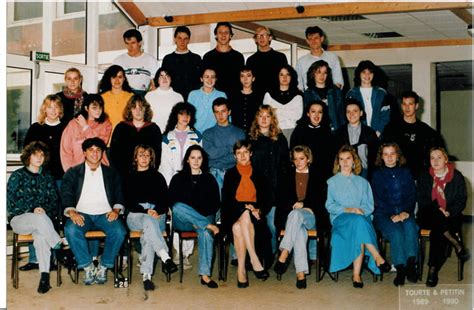 Photo de classe Bac pro compta 1ere année de 1990 Lycée Professionnel