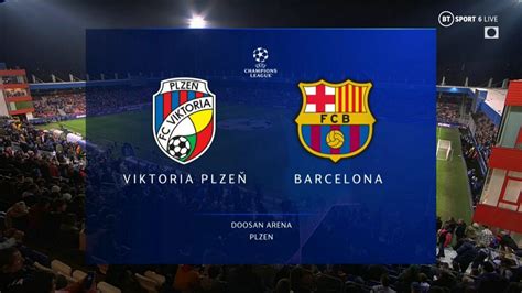 Viktoria Plzen Vs Barcelona Full Match Replay Uefa Champions League