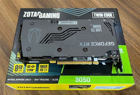 Gpu Zotac Rtx 3050 Twin Edge Oc 8gb Computers And Tech Parts And Accessories Computer Parts On