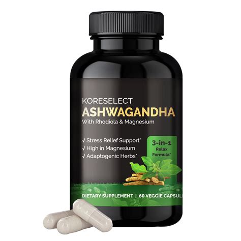 Spring Valley Extra Strength Ashwagandha Dietary Supplement 1300 Mg