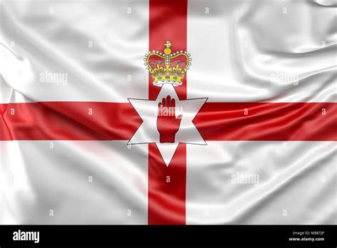 Flag Of Northern Ireland Stock Photo Alamy