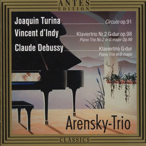 Vincent D Indy Trio Fuer Klavier Violine Und Violoncello Nr 2 G Dur