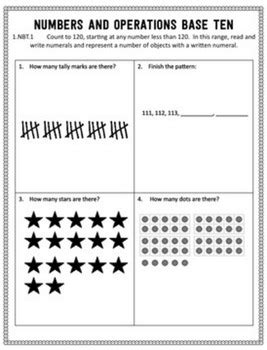 Common Core Math Assessments St Grade By Melissa Mazur Tpt