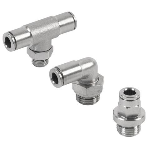 Nickel Plated Brass Fitting A100 Series Airwork Pneumatic Equipment