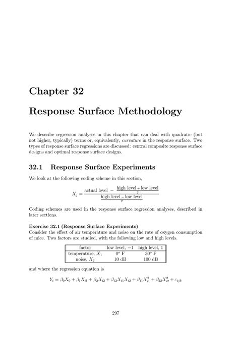 Lecture 9 RSM Response Surface Methodoly Stochastic Process UoEm