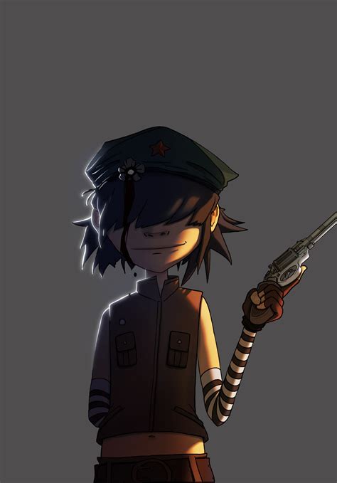 Artstation Six Fan Art Noodle From Gorillaz